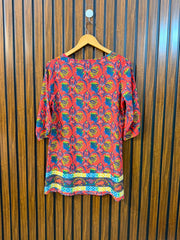 Chest 17  Length28  Fabric Chiffon Women's Full Sleeve Top