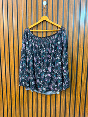 Chest 23  Length 23  Fabric Silk Jersey Premium Women's Full Sleeve Top