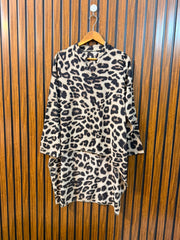 Chest 20  Length 23 To 37  Fabric Chiffon Latest Women's Full Sleeve Top