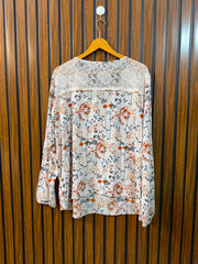 Chest 22  Length 27  Fabric Chiffon Western Fashion Women's Top