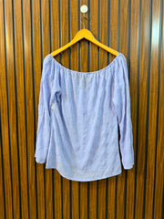 Chest 18  Length 22  Fabric Chiffon Women's Fashion Full Sleeve Top
