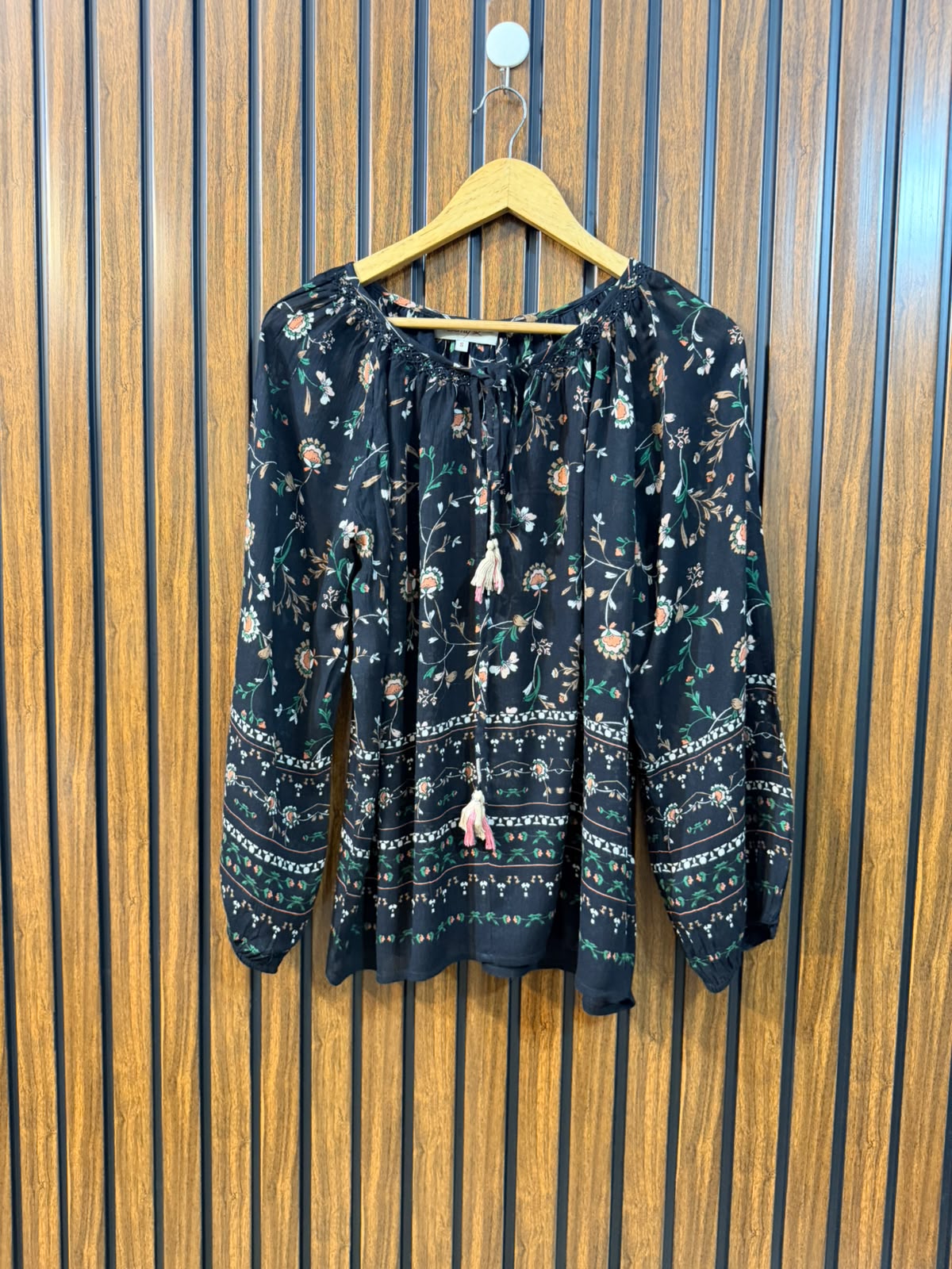Chest 20  Length 22  Fabric Rayon Women's Full Sleeve Top Online