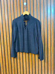 Chest 16  Length 21.5  Fabric Silk Women's Long Sleeve Top Collection