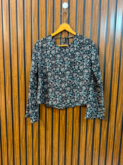 Chest 16  Length 19  Fabric Chiffon New Arrival Women's Full Sleeve Top