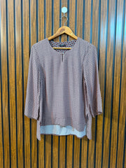 Chest 17  Length 24 To 25  Fabric Silk Women's Exclusive Full Sleeve Top