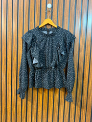 Chest 16  Length 20.5  Fabric Silk Women's Top Online Shopping