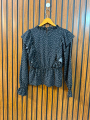 Chest 16  Length 20.5  Fabric Silk Women's Top Online Shopping