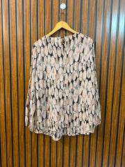 Chest 22  Length 29  Fabric Chiffon Women's Full Sleeve Clothing