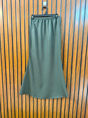 Waist 28  Lenght 39  Fabric silk Women's Smart Casual Skirt
