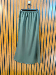 Waist 28  Lenght 39  Fabric silk Women's Smart Casual Skirt