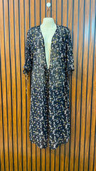 Chest Small  Length 44  Fabric Chiffon Women's Premium Long Gown