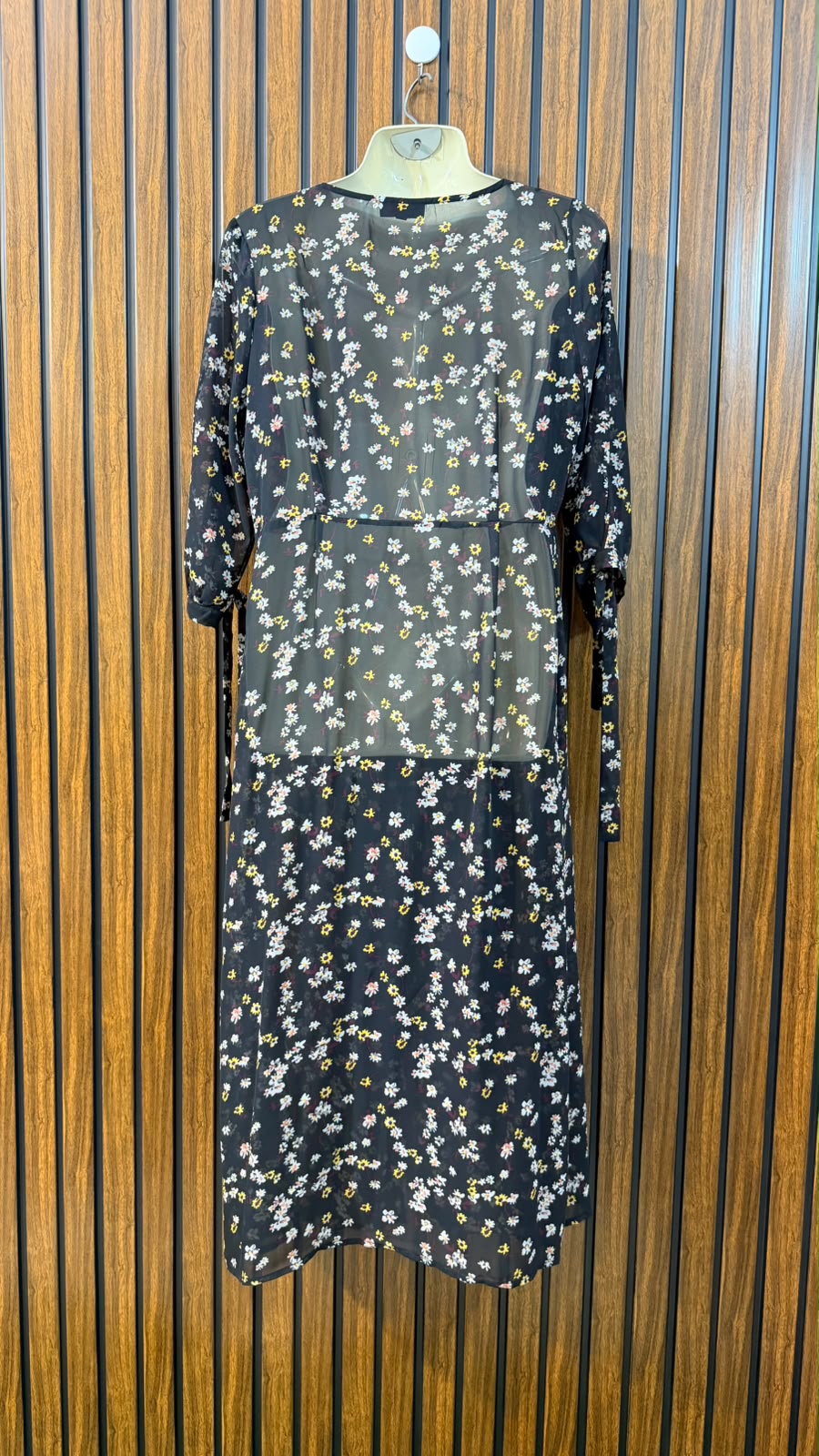Chest Small  Length 44  Fabric Chiffon Women's Premium Long Gown