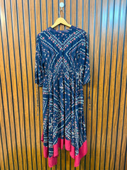 Chest 18  Length 51  Fabric Chiffon Women's Everyday Long Top