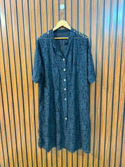 Chest 28  Length 42  Fabric Net Women's Modern Long Top