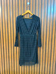 Chest 19  Length 37  Fabric Net Jersey Women's Exclusive Long Top