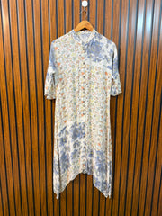 Chest 19  Length 39 To 46  Fabric Rayon Western Wear Women's Long Top