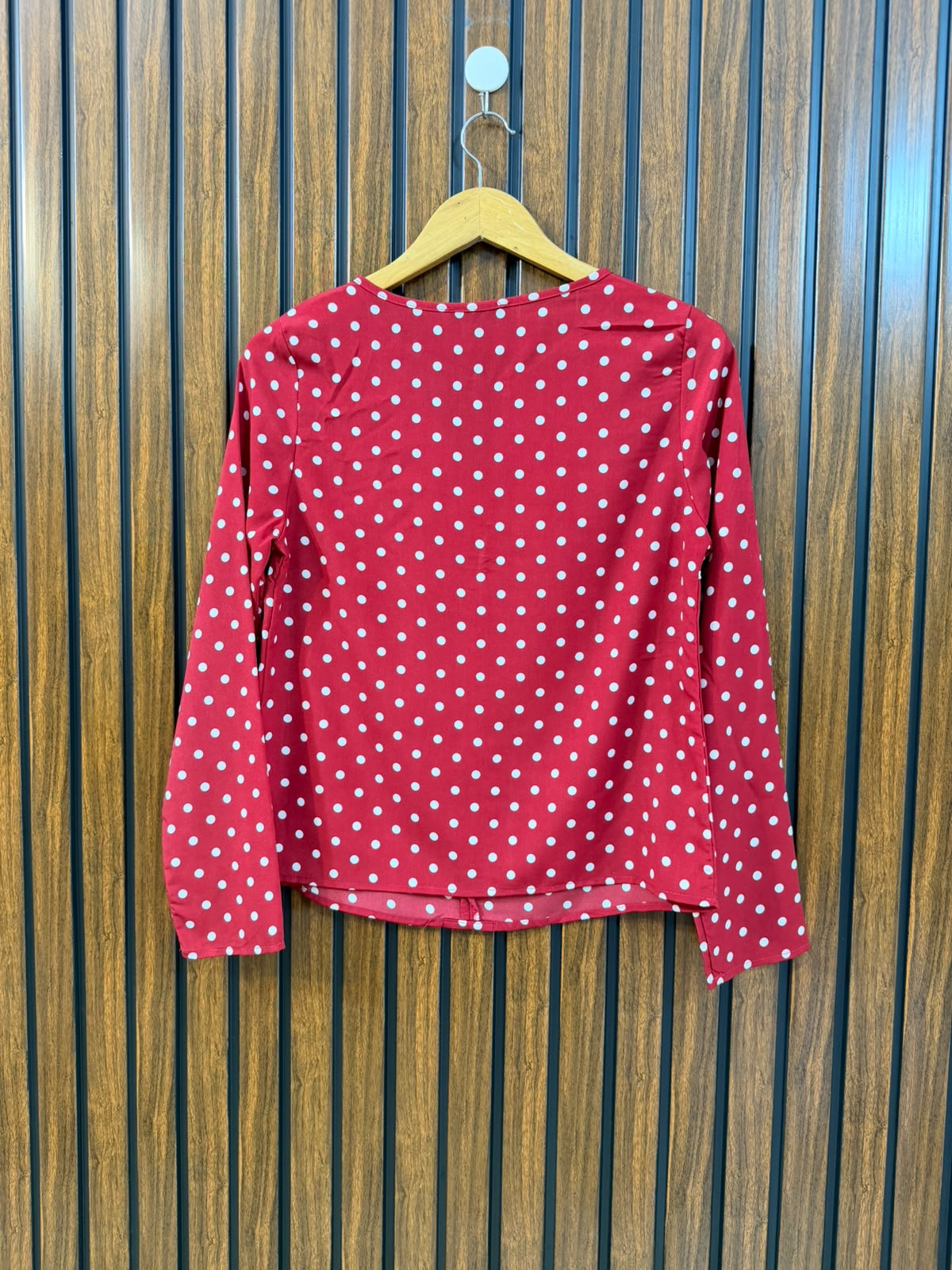 Chest 16.6  Lenght 22  Fabric silk Western Branded Women's Full Sleeve Top