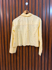 Chest 17  Lenght 24  Fabric Cotton Premium Western Women's Full Sleeve Top