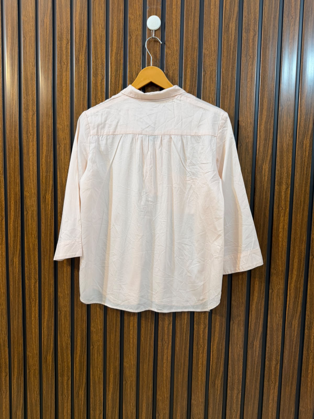 Chest 16  Lenght 23  Fabric Cotton Silk Classic Western Women's Full Sleeve Top