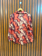 Chest 18  Lenght 24.5  Fabric Silk Trendy Western Women's Full Sleeve Top