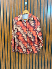 Chest 18  Lenght 24.5  Fabric Silk Trendy Western Women's Full Sleeve Top