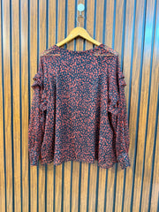 Western Women's Daily Wear Full Sleeve Top
