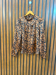 Chest 18  Length 22  Fabric Chiffon Women's Branded Everyday Full Sleeve Top