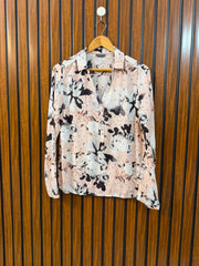 Chest 17  Lenght 24  Fabric Linen Western Women's Elegant Fashion Top