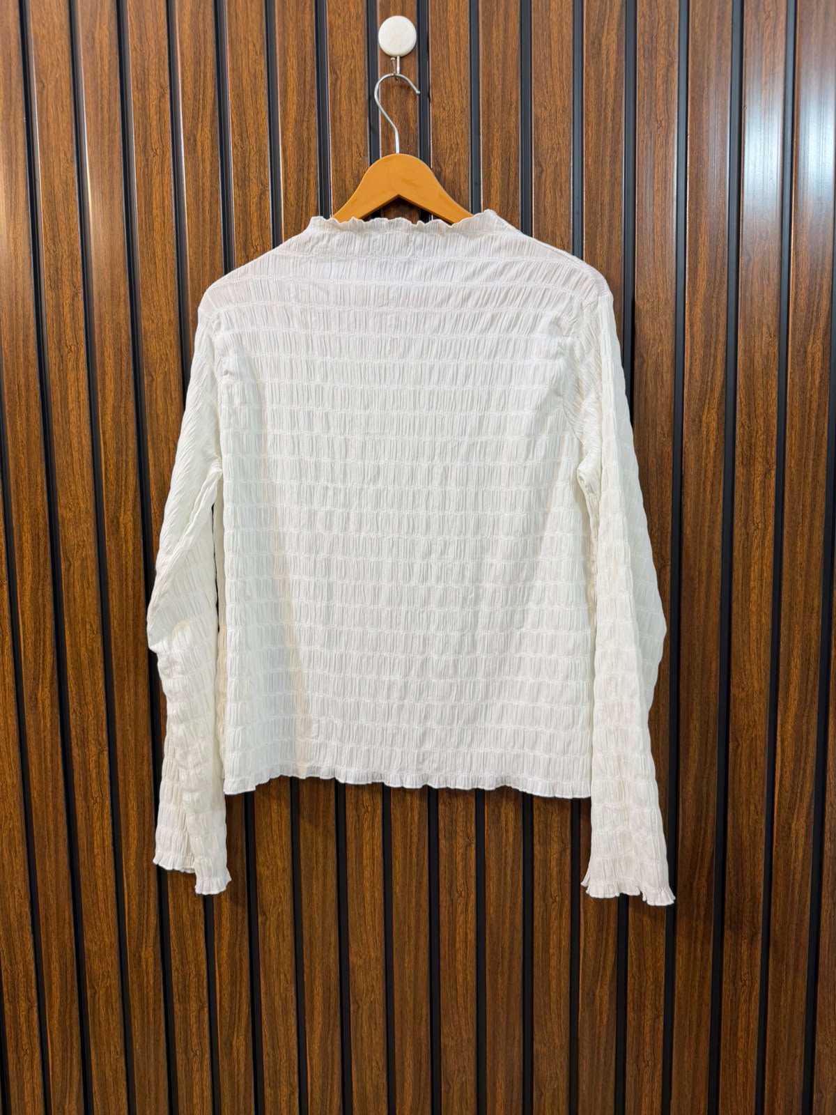 Chest 21 To 22  Length 22  Fabric Silk Jersey Western Women's Must Have Full Sleeve Top