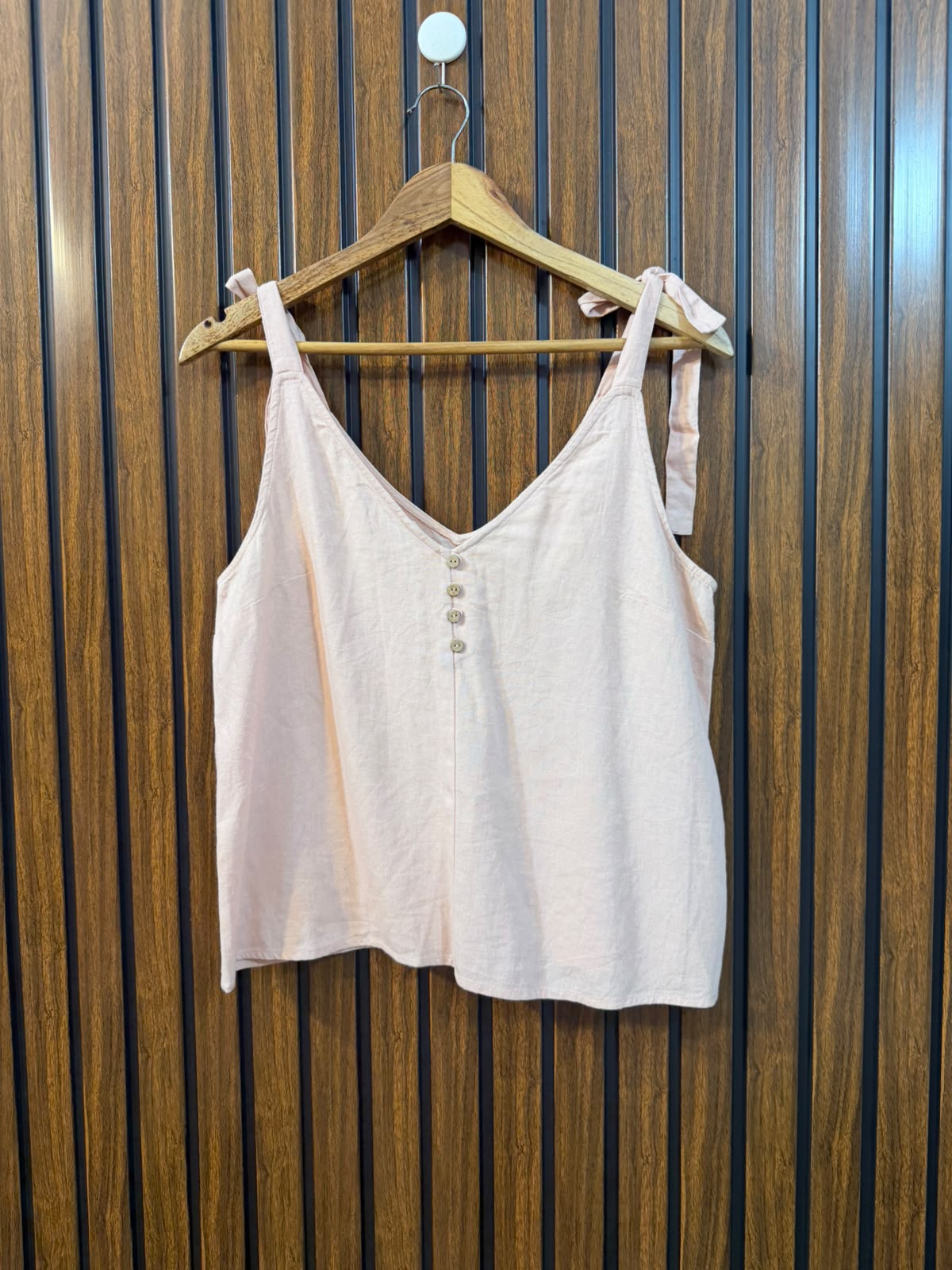 Chest 19  Lenght 21  Fabric rayon Modern Women's Sleeveless Top