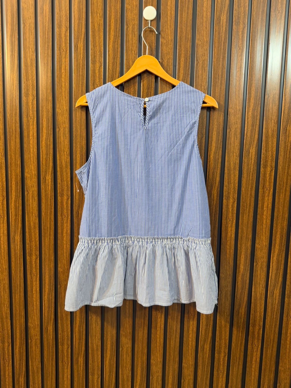 Chest 20  Lenght 25  Fabric cotton Trendy Women's Sleeveless Top