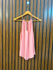 Chest 18  Lenght 25  Fabric linen Women's Sleeveless Top Collection