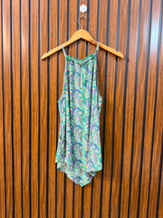 Chest 21  Lenght 29  Fabric linen Branded Women's Sleeveless Wear