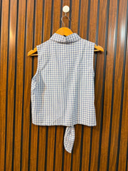 Chest 17  Lenght 17  Fabric cotton Women's Elegant Sleeveless Wear
