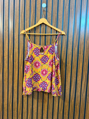 Chest 20  Lenght 22  Fabric linen Women's Urban Sleeveless Top