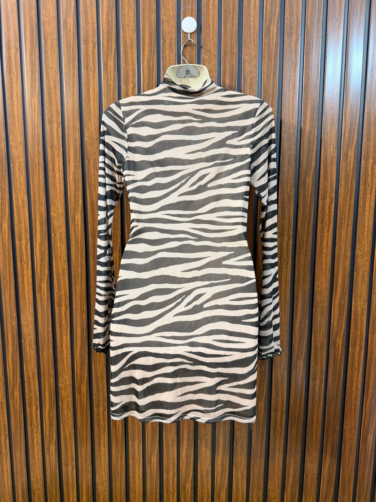 Chest 18  Lenght 30  Fabric net Western Fashion Mini Dress for Women