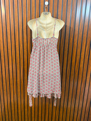 Chest 18  Lenght 32 to 33  Fabric chiffon Elegant Women's Mini Dress