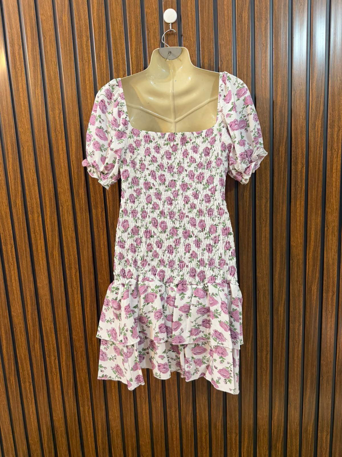 Chest medium  Lenght 32  Fabric silk Classic Western Mini Dress