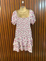 Chest medium  Lenght 32  Fabric silk Classic Western Mini Dress