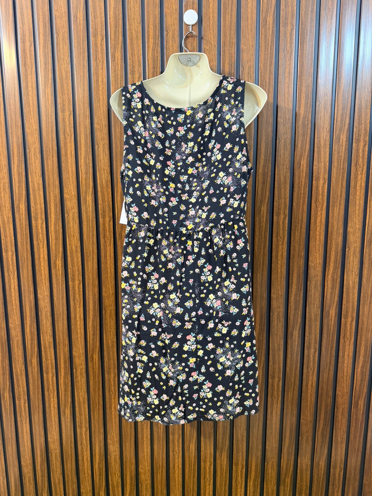 Chest 20  Lenght 33  Fabric linen Modern Women's Mini Dress