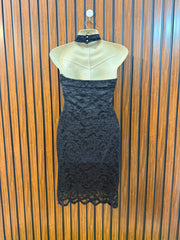 Chest small  Lenght 34  Fabric net Ladies Western Mini Dress