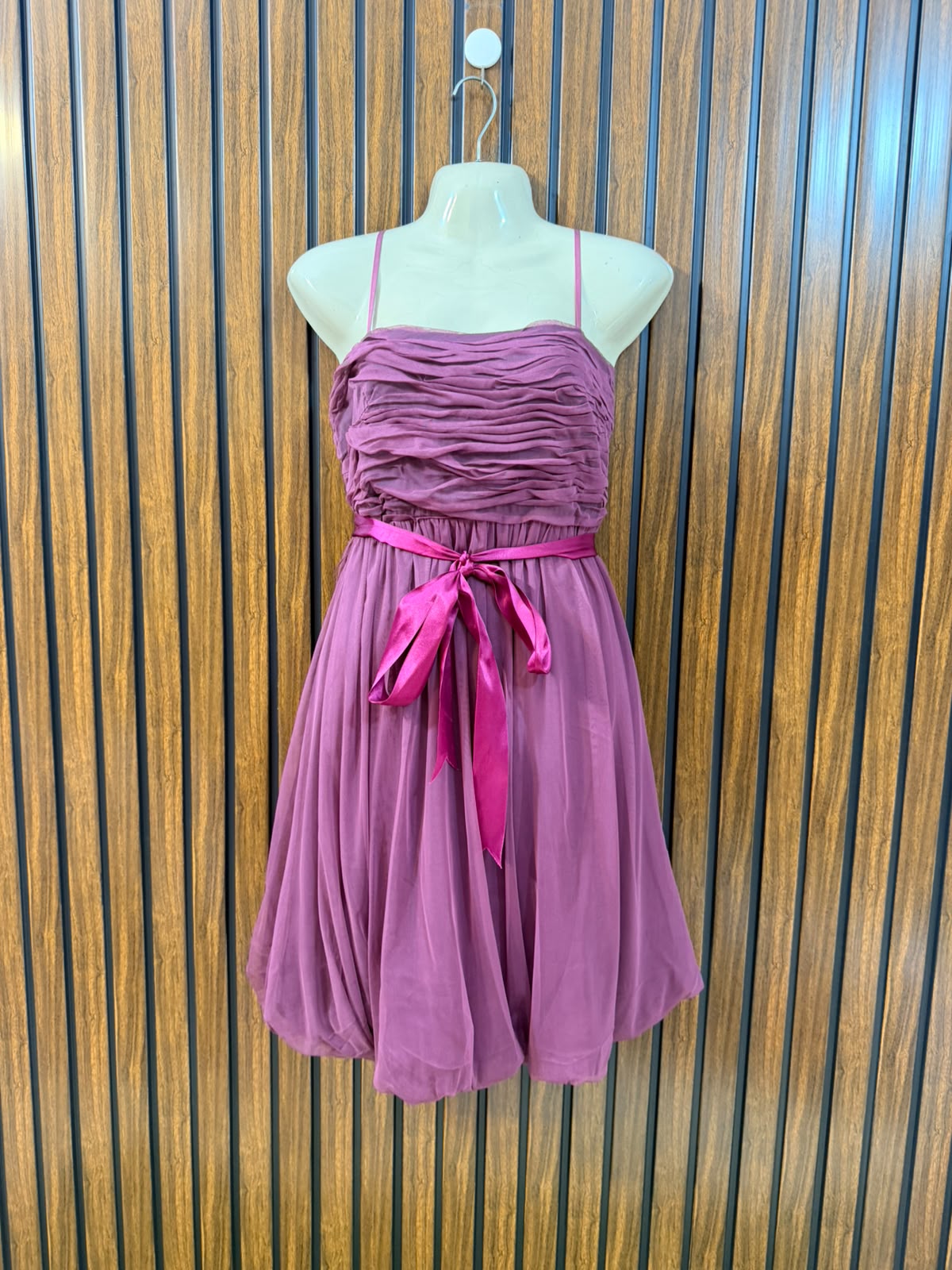 Chest Medium  Lenght 33  Fabric Net & Silk Elegant Women's Party Mini Dress