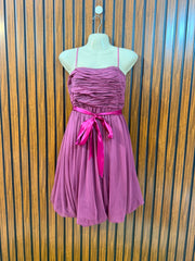 Chest Medium  Lenght 33  Fabric Net & Silk Elegant Women's Party Mini Dress