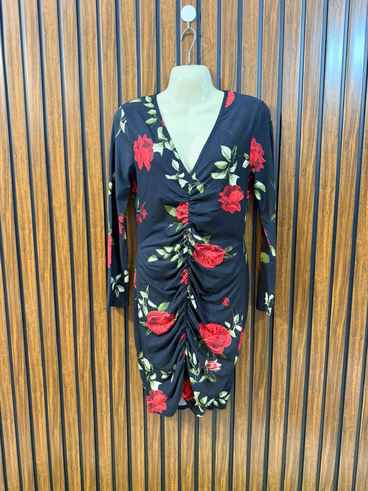 Chest 19  Length 35  Fabric Silk Jersey Western Branded Party Dress for Women