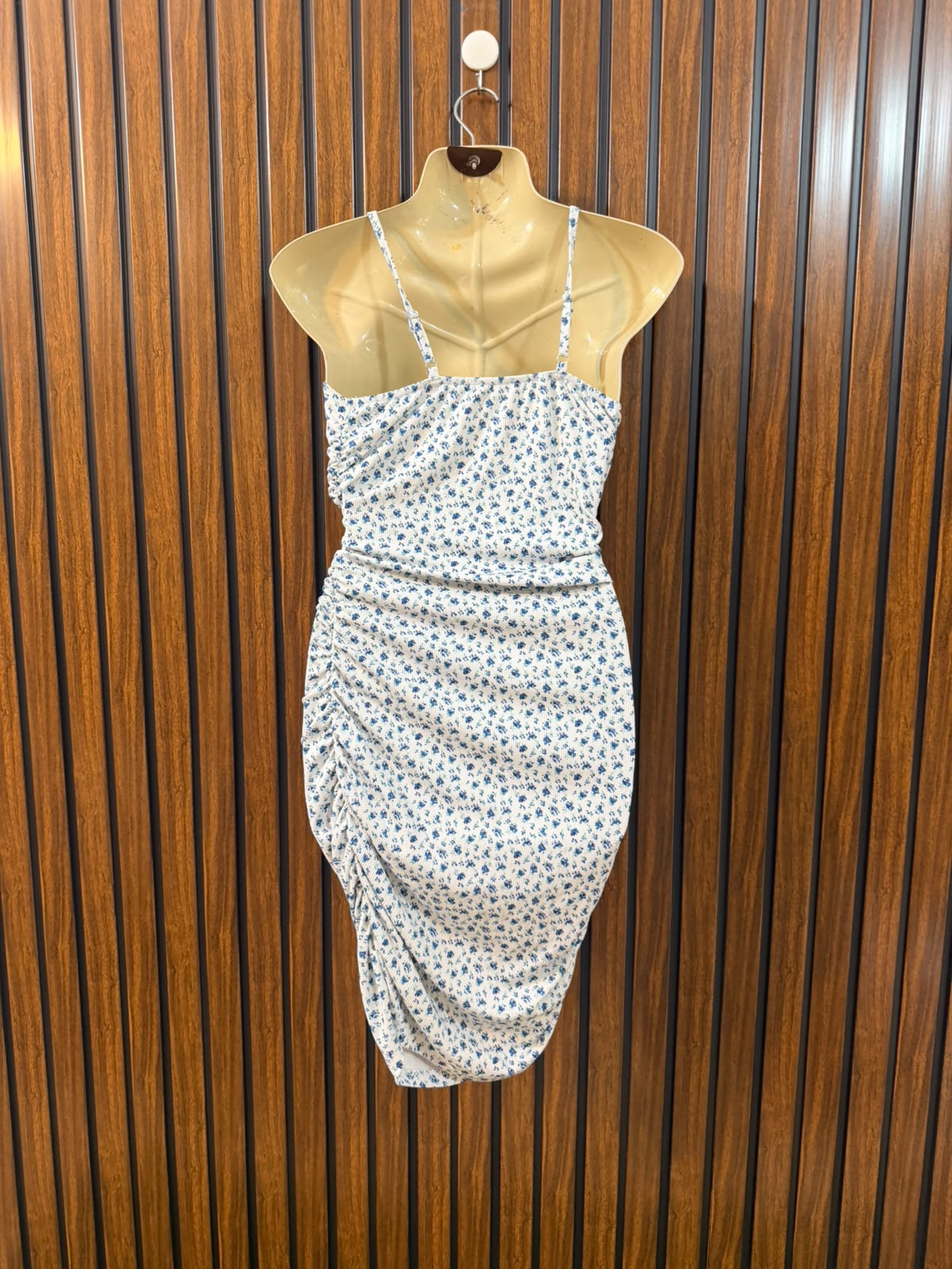 Chest 19  Length 33  Fabric Silk Jersey Fashionable Women's Mini Party Dress