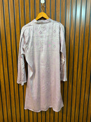 Chest 18  Lenght 38  Fabric Silk Trendy Western Women's Long Top