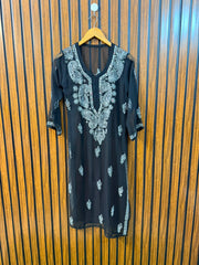 Chest 16  Lenght 41  Fabric Chiffon Women's Western Long Top Collection