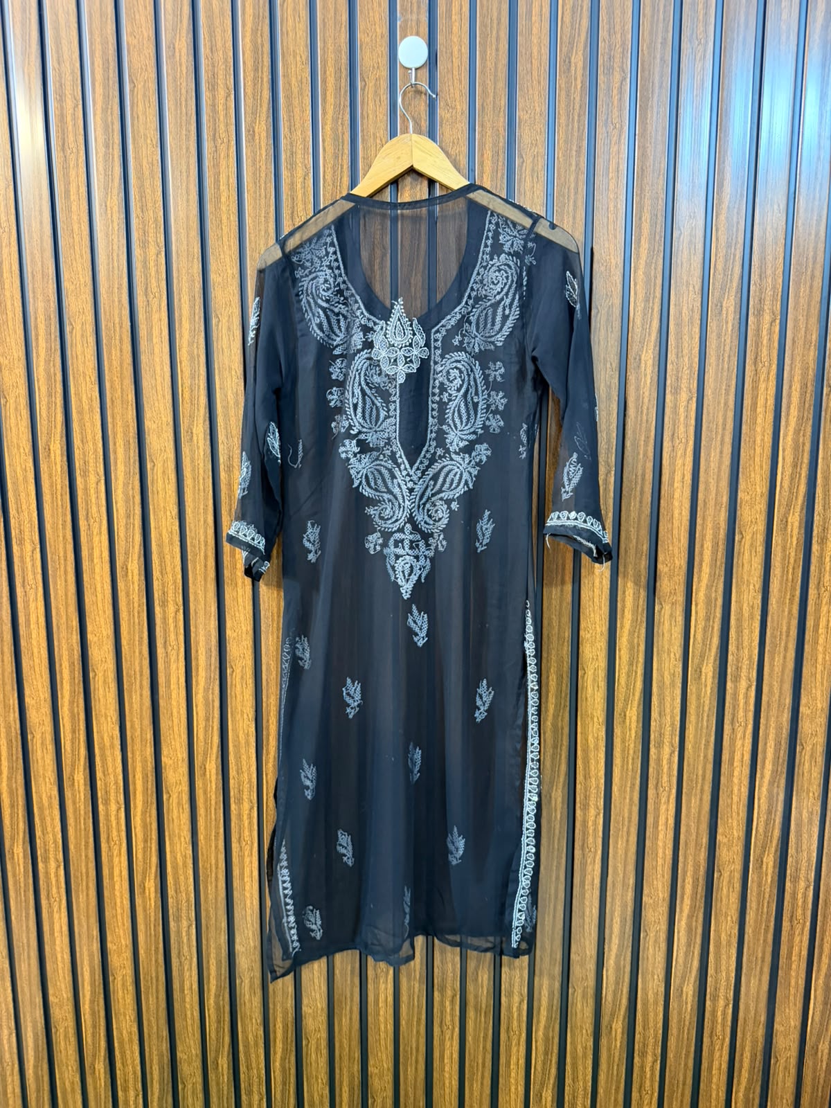 Chest 16  Lenght 41  Fabric Chiffon Women's Western Long Top Collection