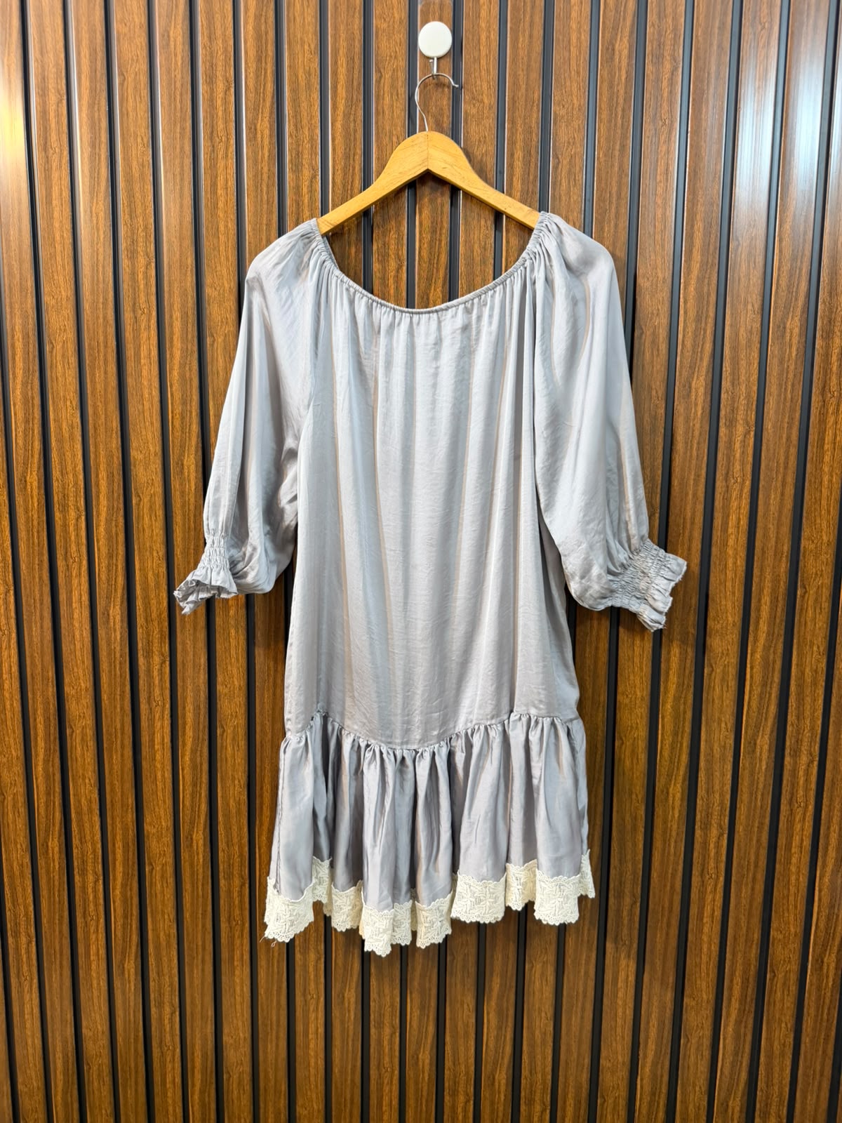 Chest 20  Lenght 30  Fabric silk Premium Long Top for Women