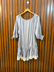 Chest 20  Lenght 30  Fabric silk Premium Long Top for Women